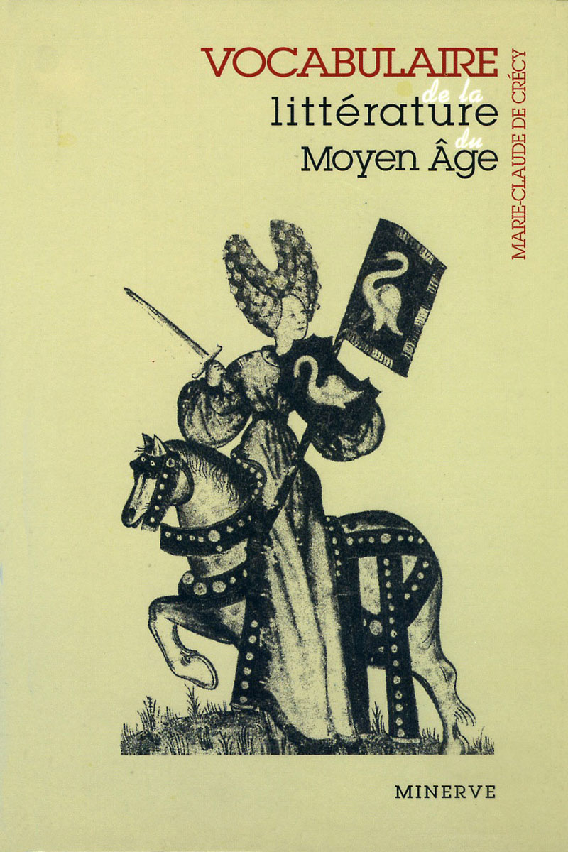 Couverture de Vocabulaire de la littérature du Moyen Âge