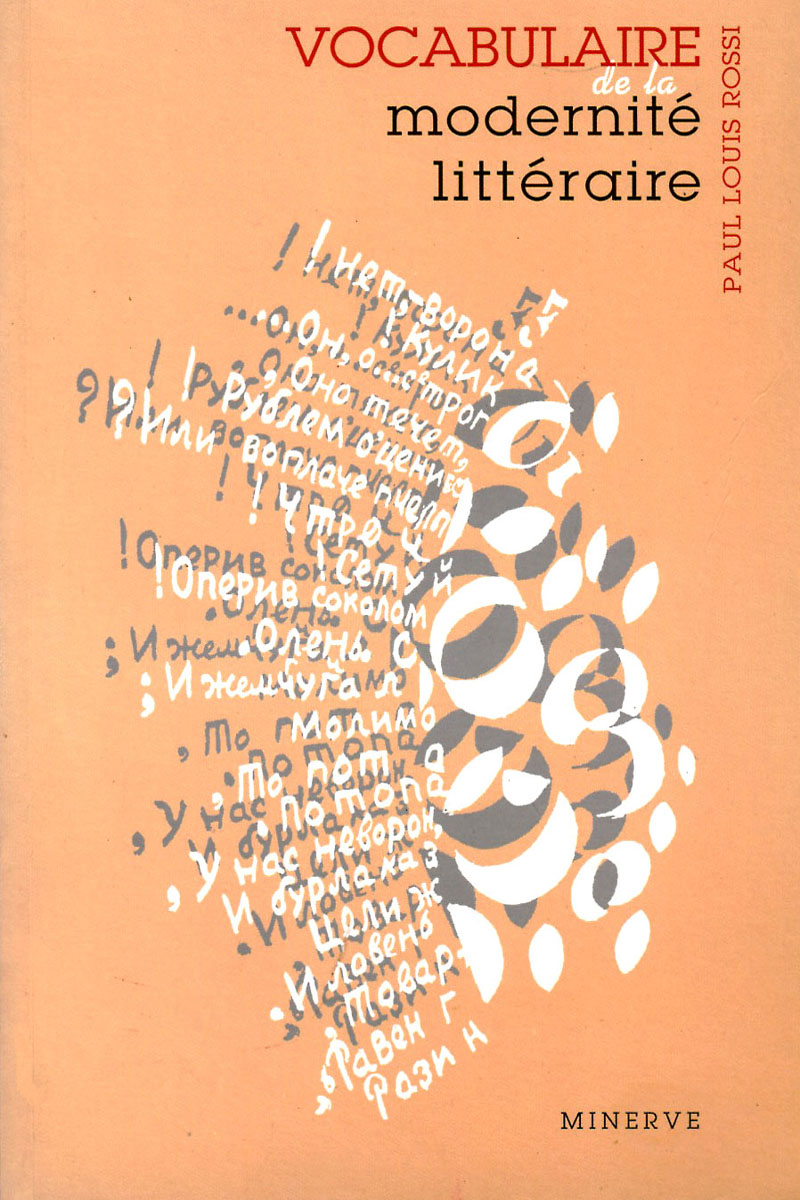 Couverture de Vocabulaire de la modernité littéraire