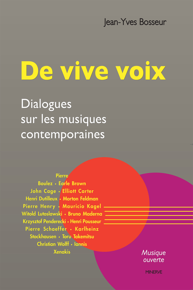 Couverture de De vive voix