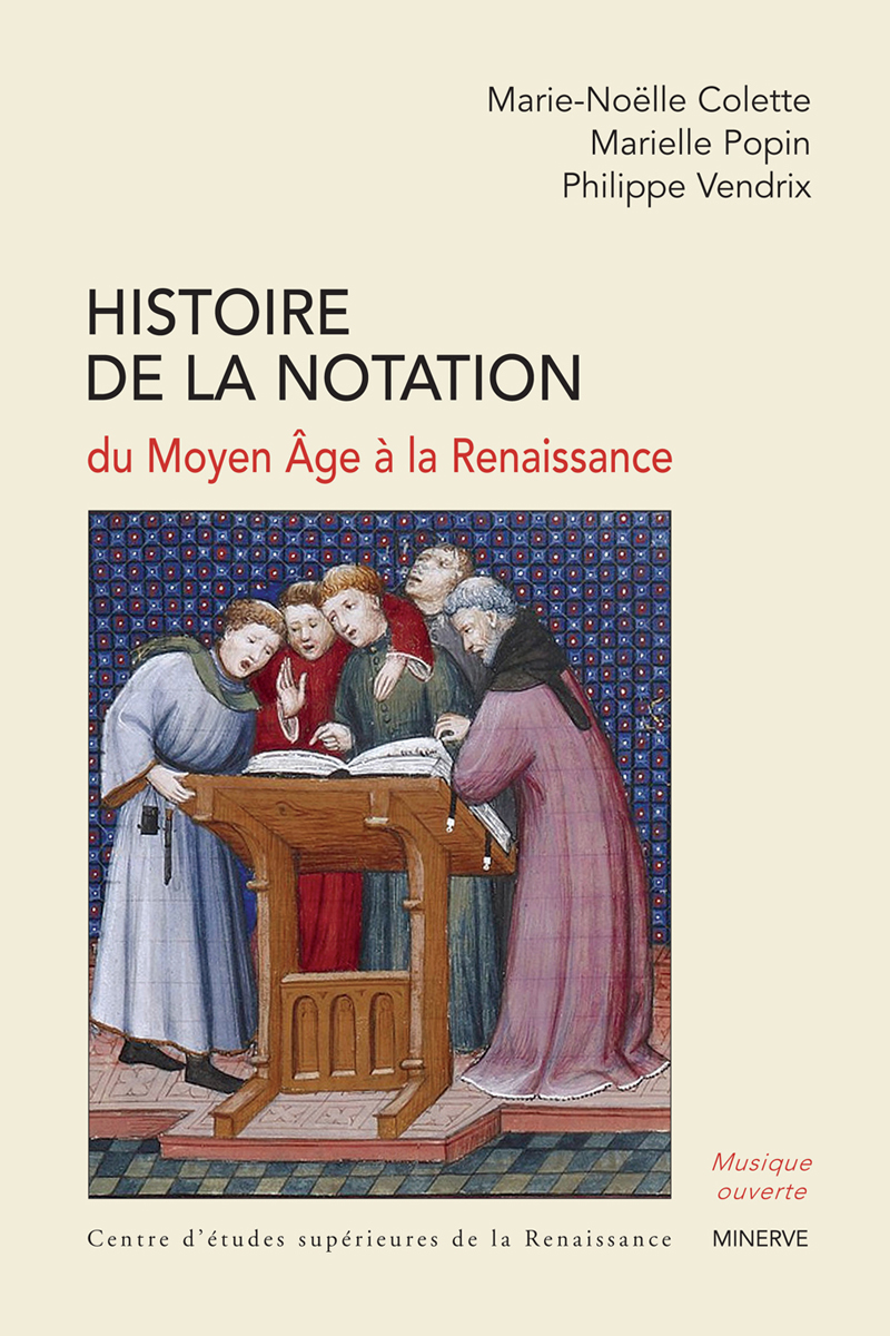 Couverture de Histoire de la notation du Moyen Âge à la Renaissance